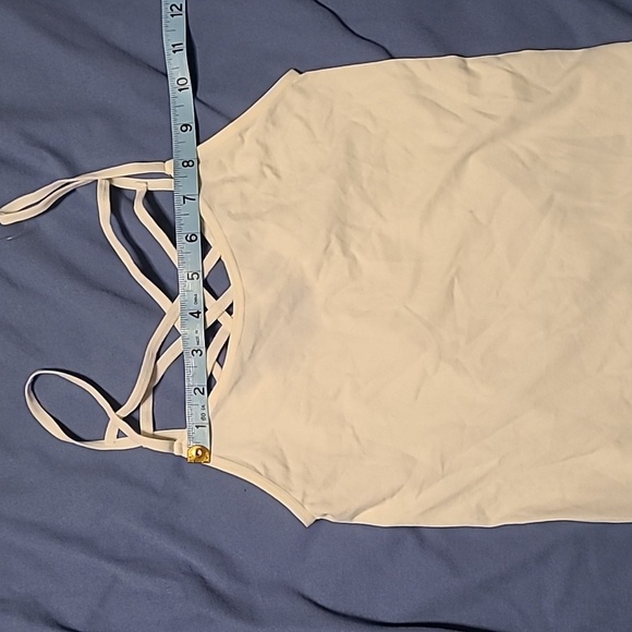 Energie Juniors women's cream medium cami top NWT - Picture 5 of 8